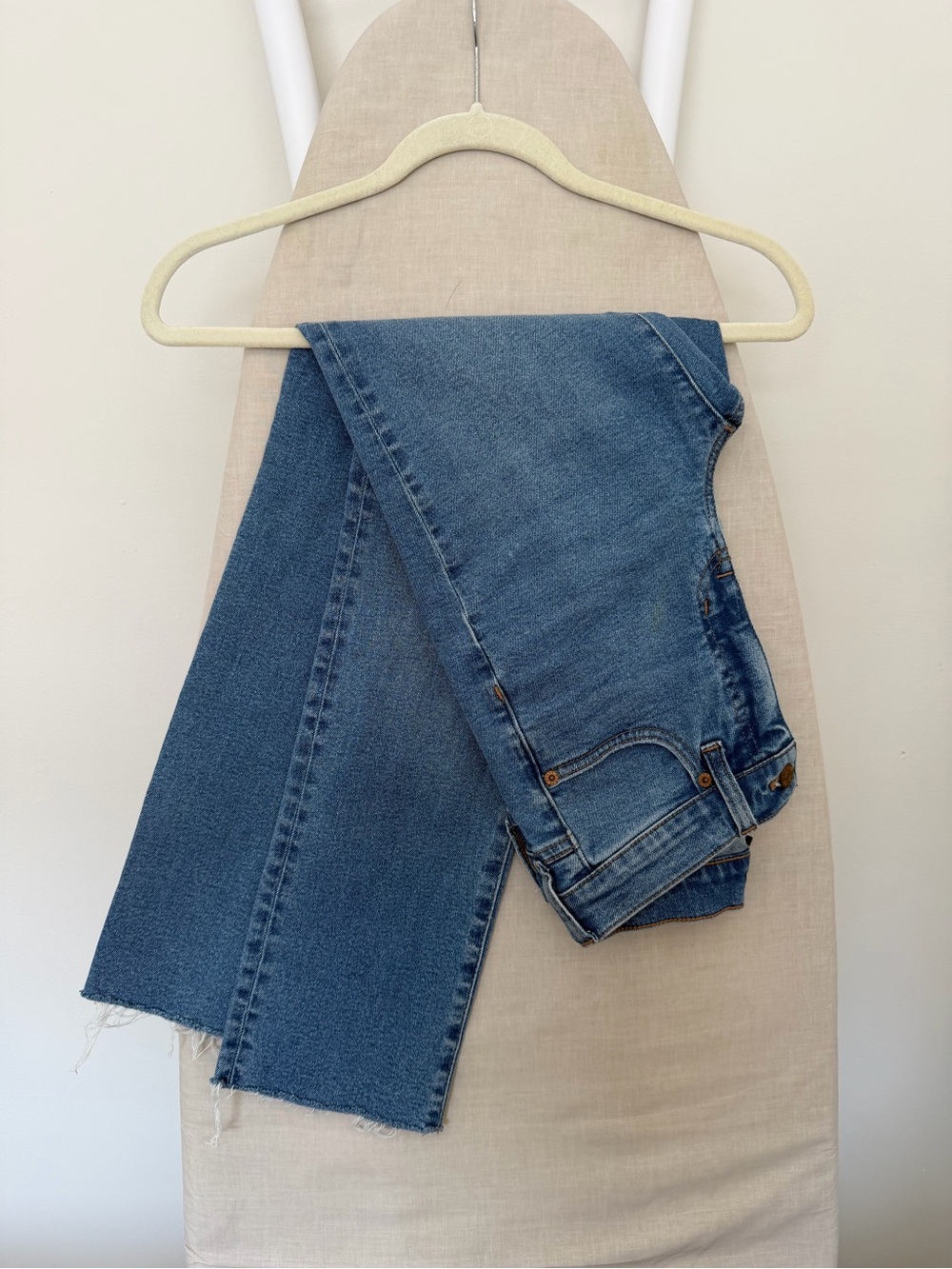J. Crew Women's Medium Blue Straight-Leg Jeans
